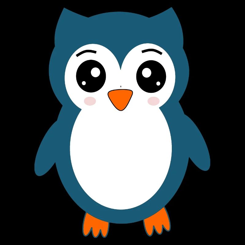 Eule blaue Eule