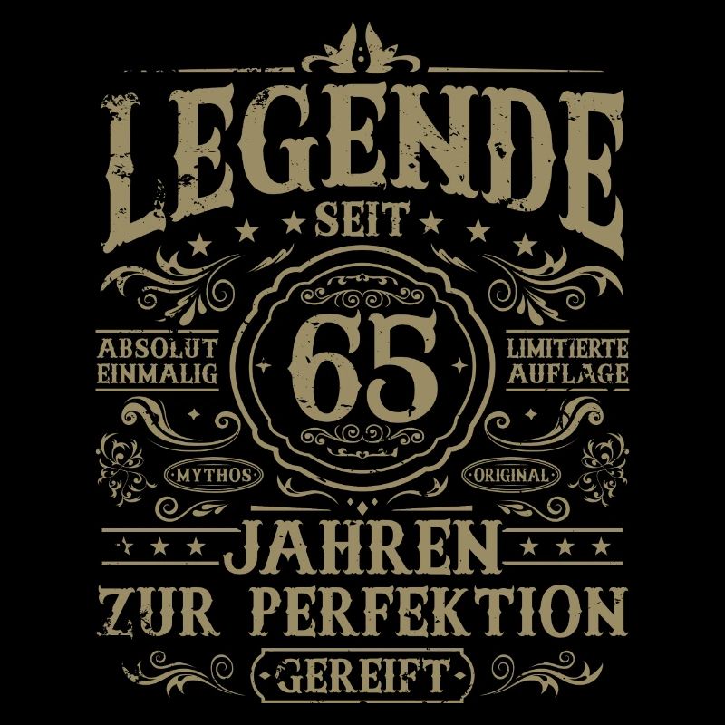 65 Geburtstag Geschenk Legende seit 65 Jahren