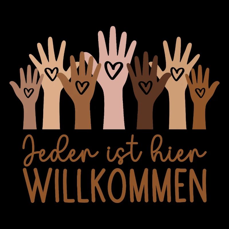 Jeder ist hier willkommen