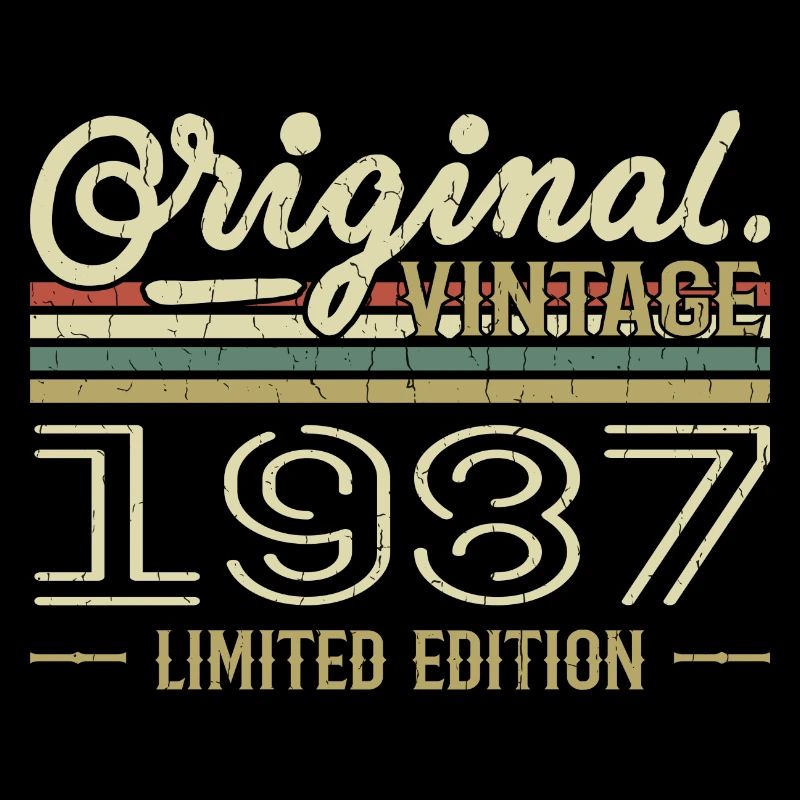 1987 Retro Birthday 1987 Original 1987 Vintage