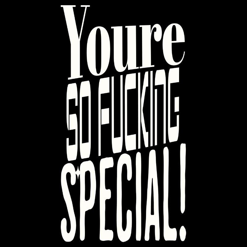 Youre so Special Present White