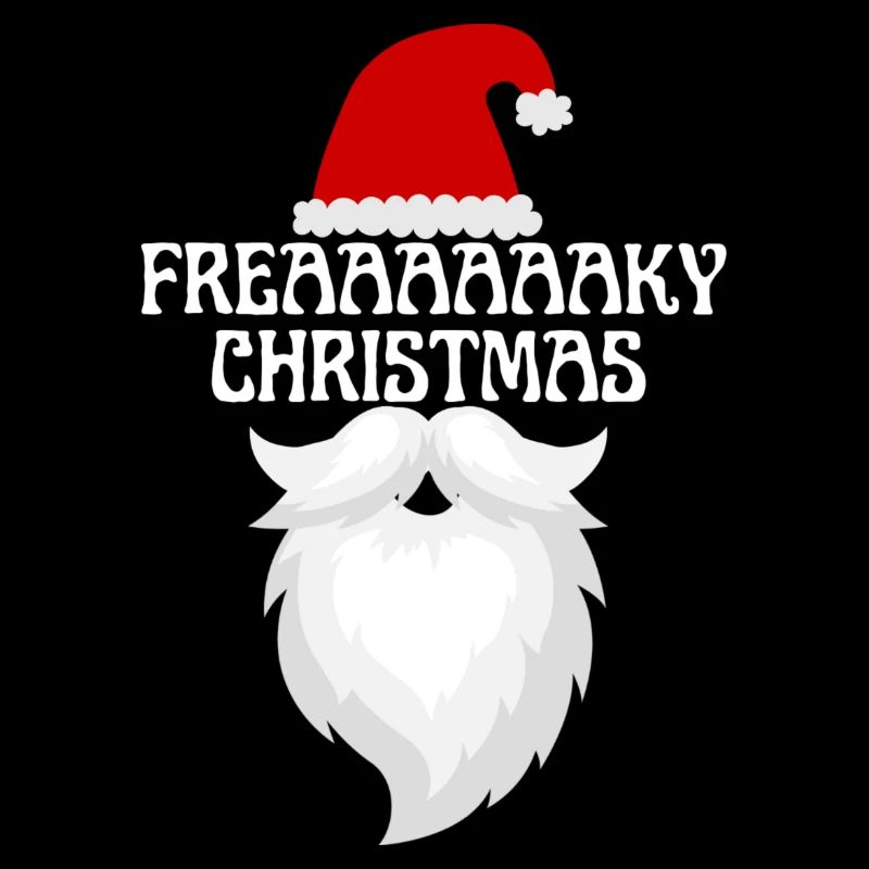 Weihnachtsmann Freaky Christmas Design