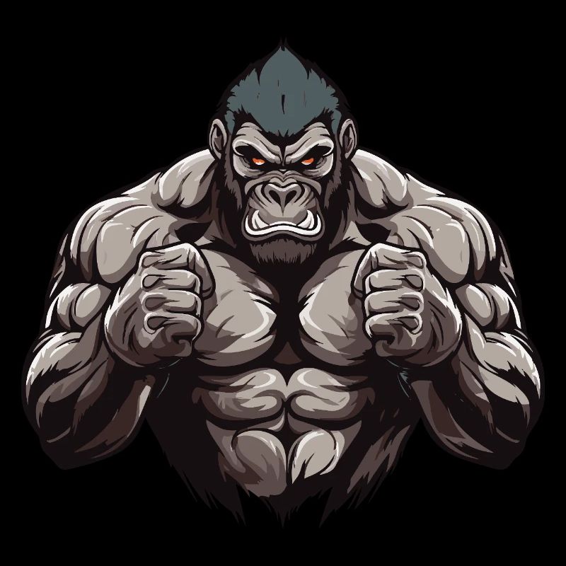 Muscles de gorille