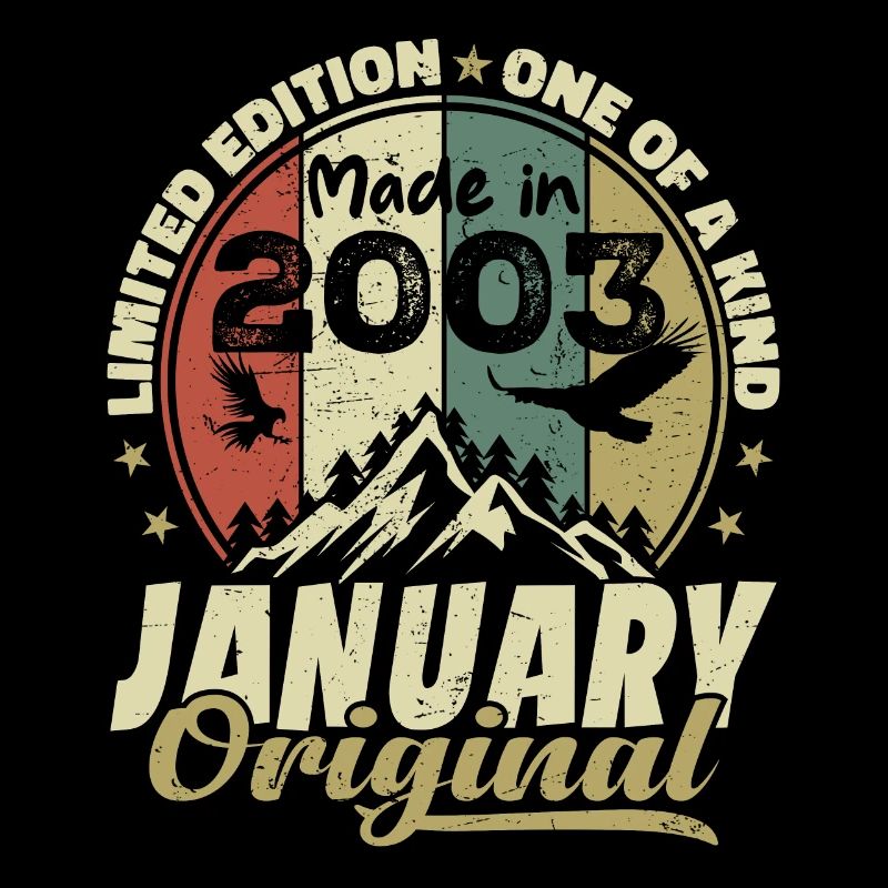 Anniversaire Janvier 2003 - Original Janvier 2003