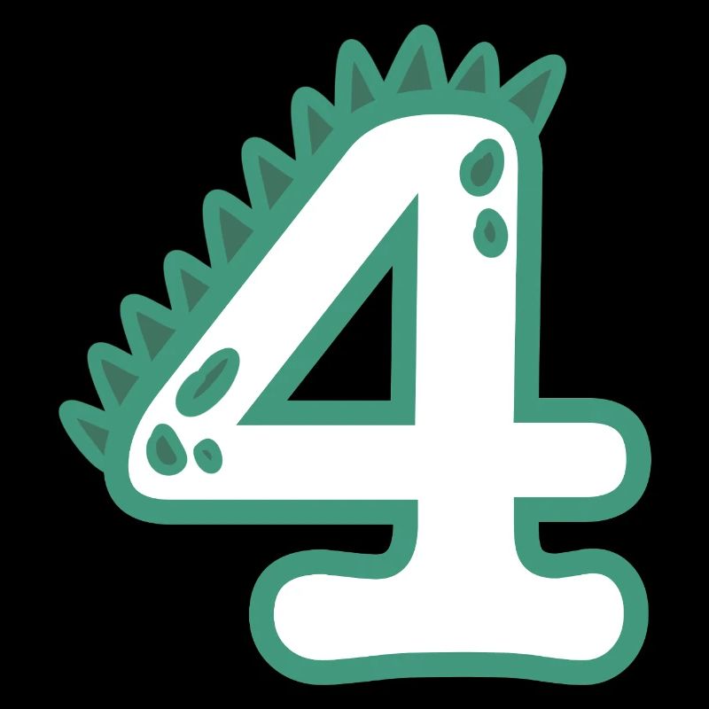 Zahl 4