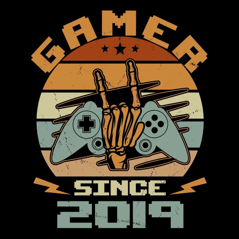 Gamer Since 2019 - Gaming Anniversary Gift 2019