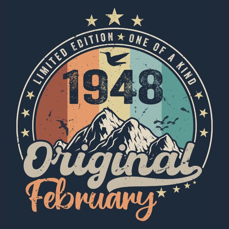 Legends born in February 1948 Gift 76 years