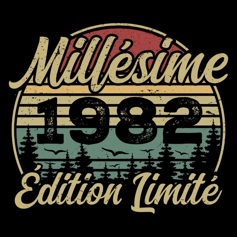 Millésime 1982 - Cadeau Pour le 42e Anniversaire