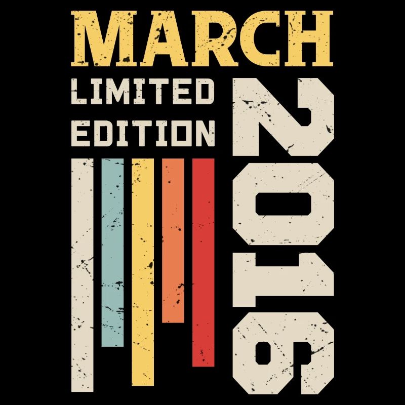 March 2016 - Birthday gift March 2016 March
