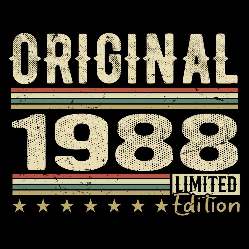 Original 1988 - Retro 1988 Birthday Gift