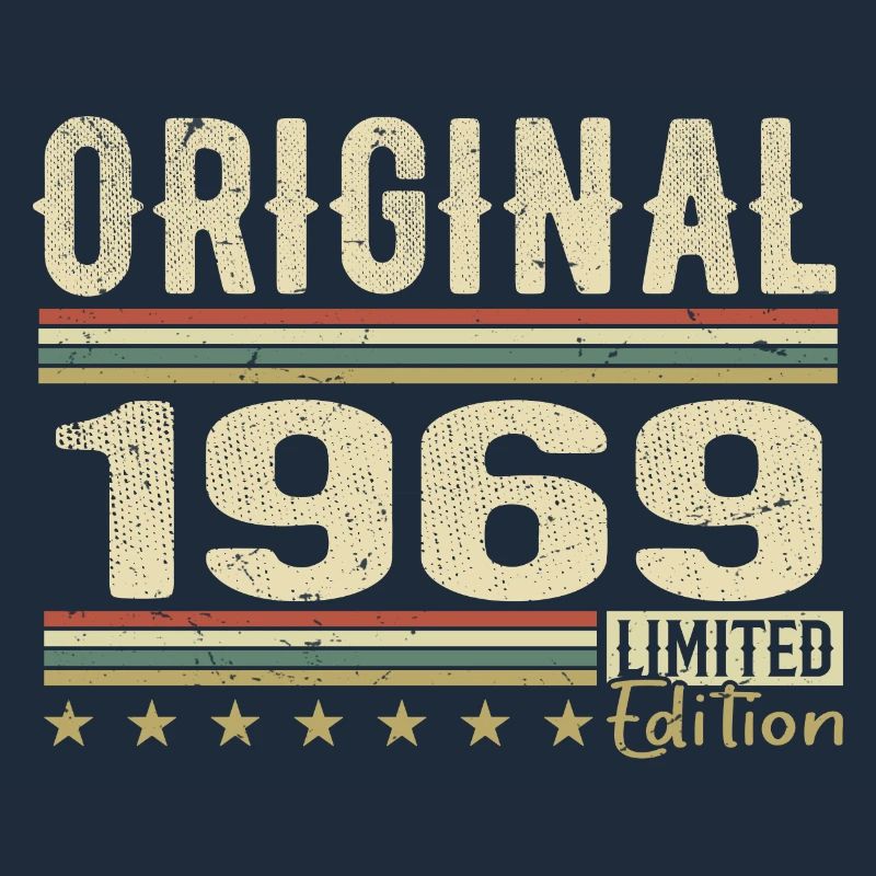 Original 1969 - Retro 1969 Geburtstagsgeschenk