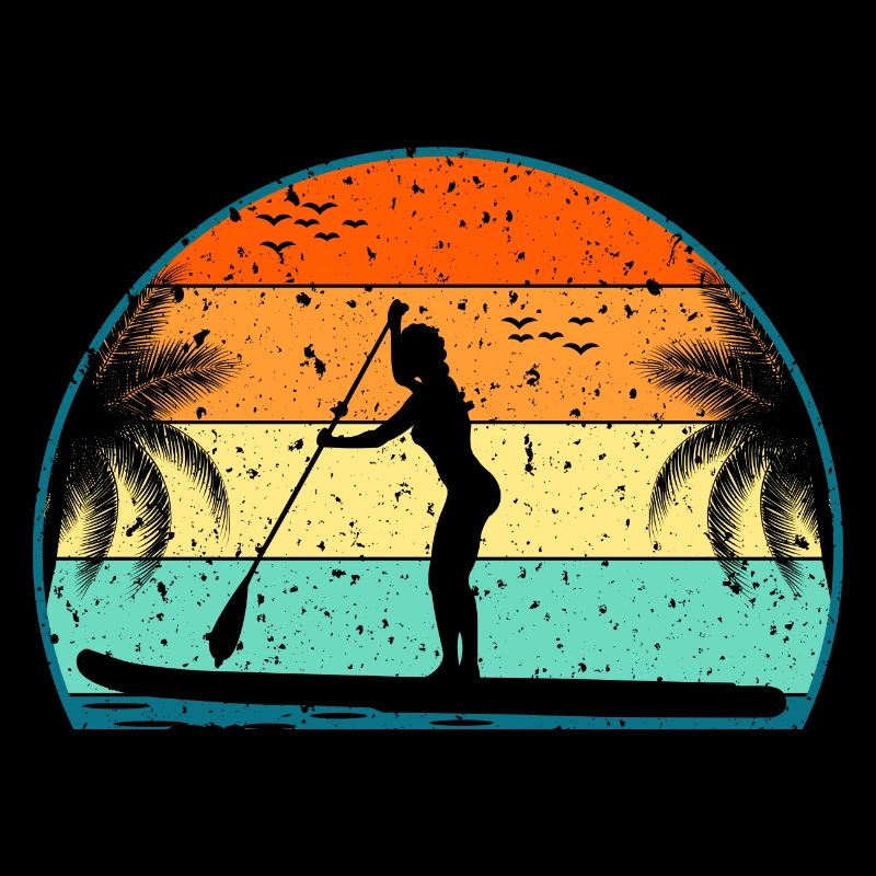 Rétro paddle paddle surf paddle surf paddle surf