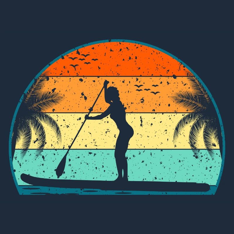 Rétro paddle paddle surf paddle surf paddle surf