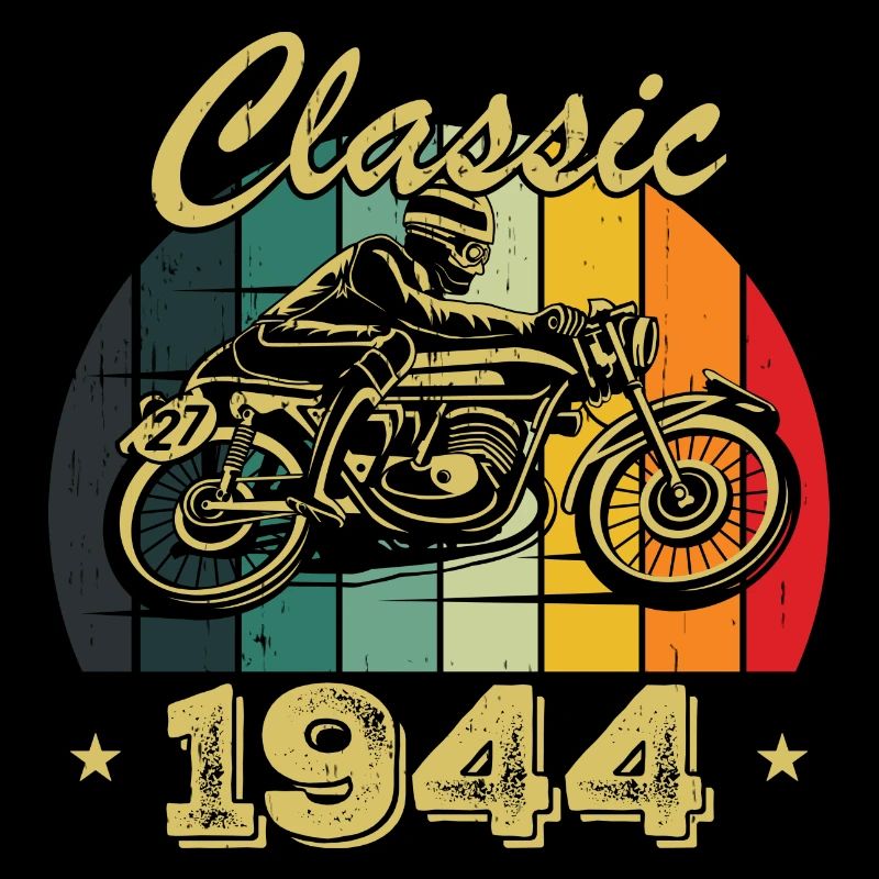 Vintage Classic Birthday Gift Born in 1944