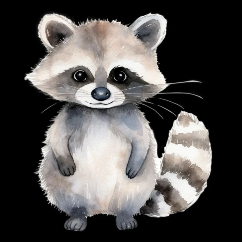 Waschbär Lena