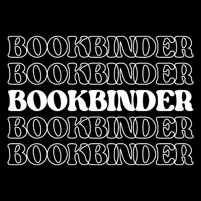 Bookbinder Binder Book Worker Book Mender Book
