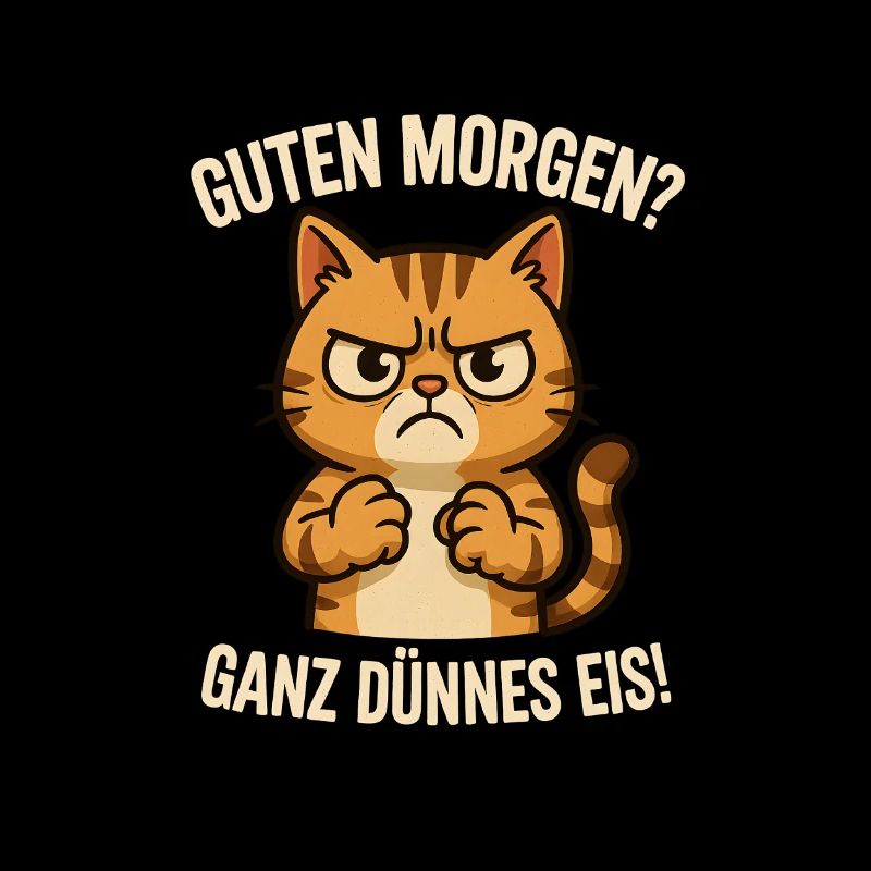 Good morning very thin cat funny