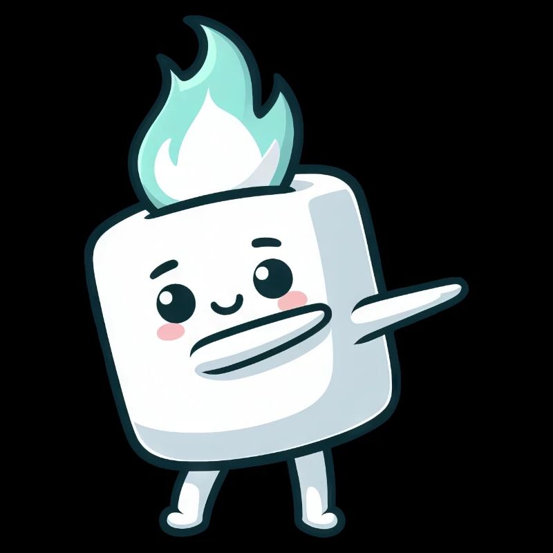 Cute Marshmallow Dabbing Sugar Comic