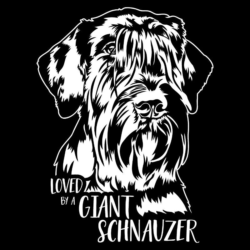 Aimé par un chien Schnauzer géant disant Wilsigns