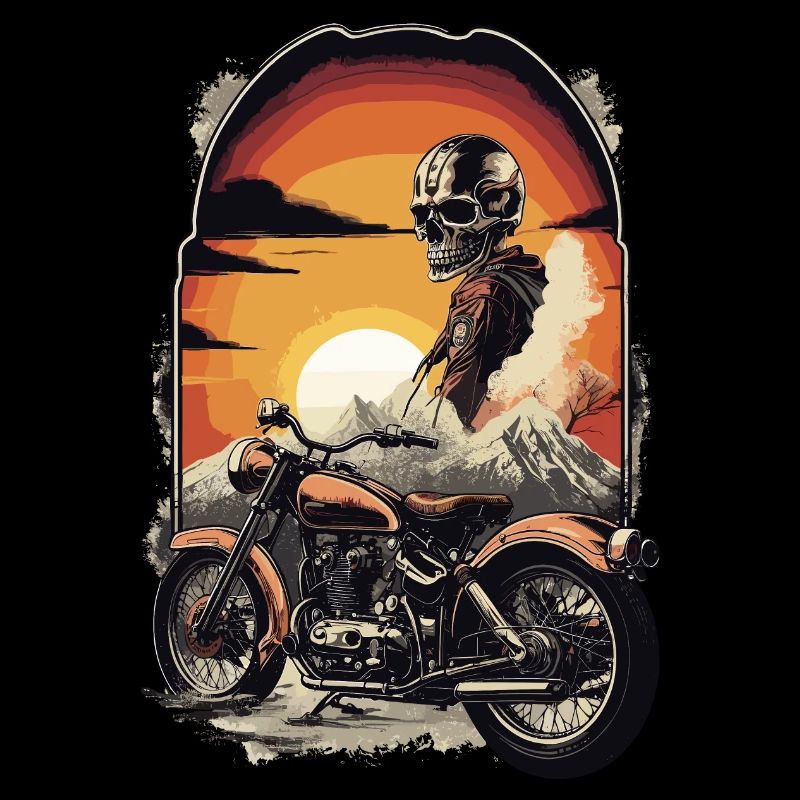 Retro Motorcycle