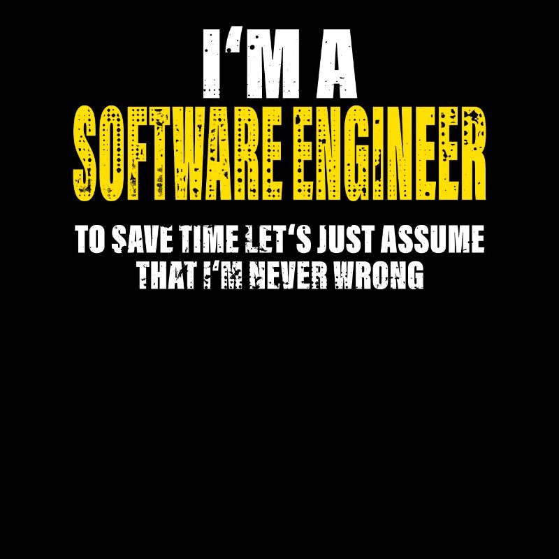 Software Engineer Funny Profession Colleague Gift
