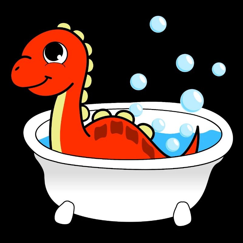 Bathtubs Dinosaur