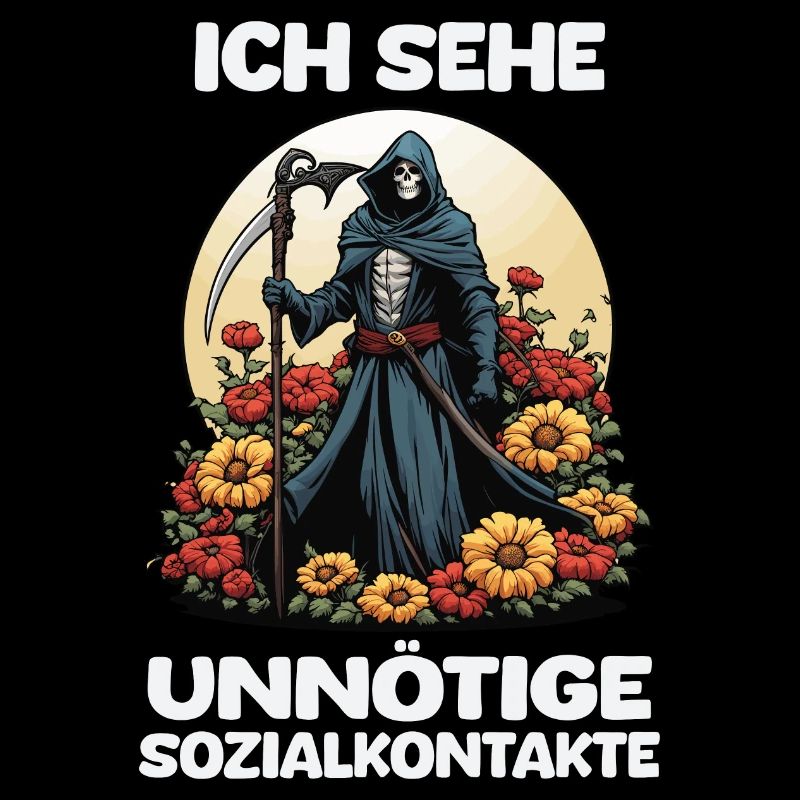 Ich Sehe Unnötige Sozialkontakte - Sensenmann