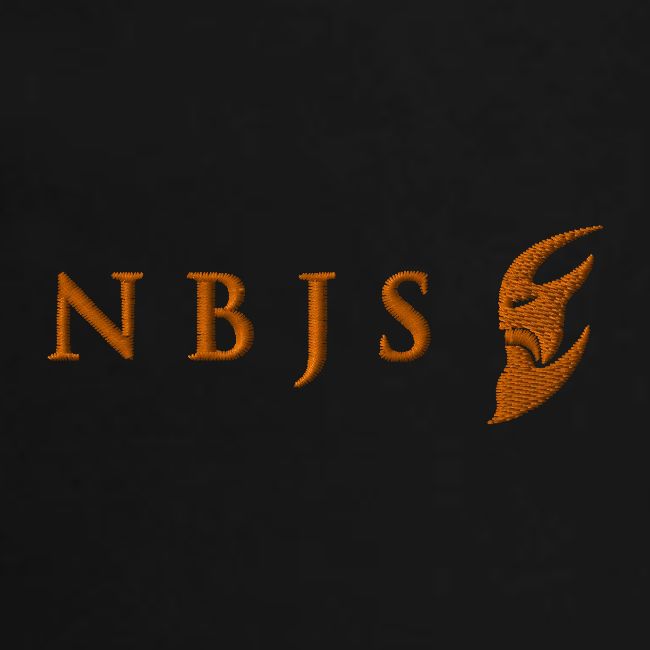 NBJS embroided orange logo