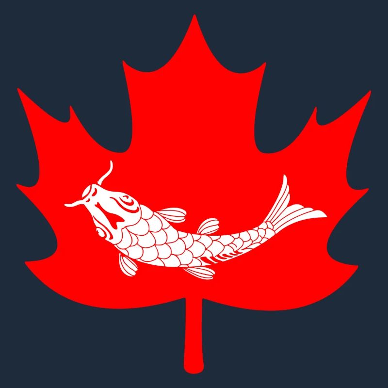 Logo du poisson-feuille d’érable du Canada