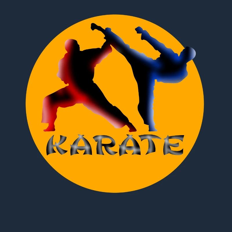 Martial Arts Dynamics Karate Silhouette