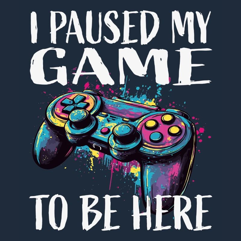 I paused my game – Controller Art