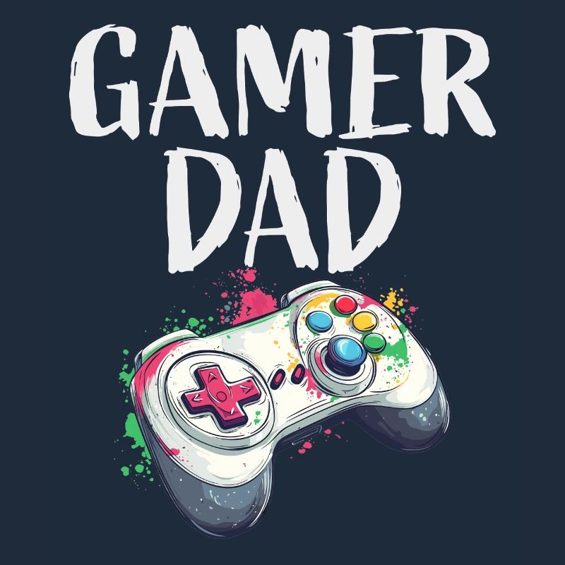 Gamer Dad Controller Splash