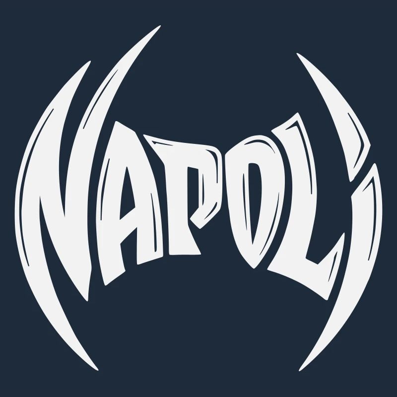 Napoli Crest Typography
