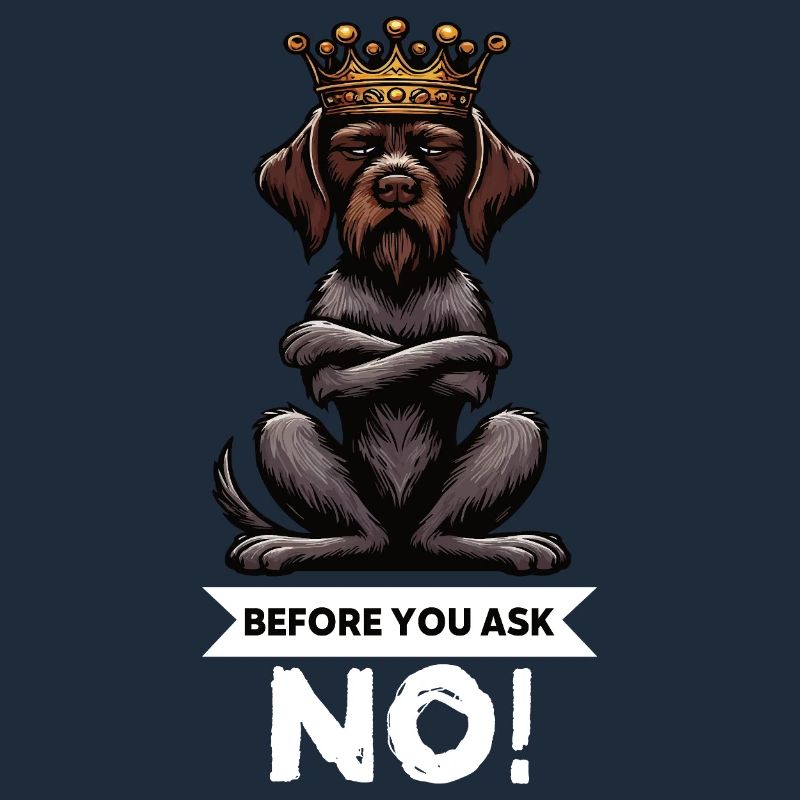 Before You Ask German Wirehaired Wire Hair Holder
