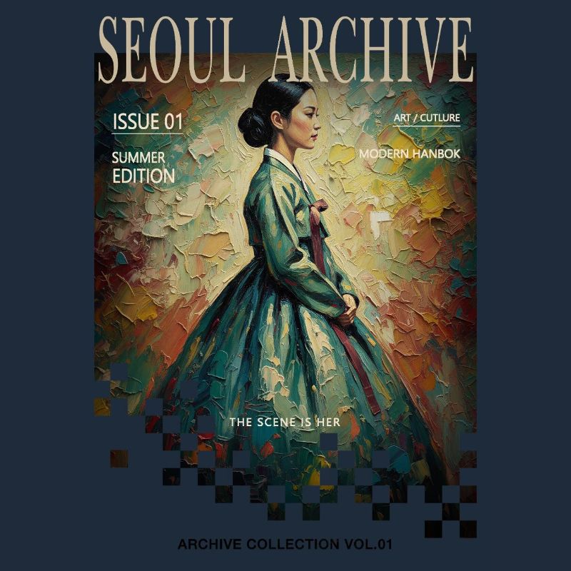 Archives de Séoul Hanbok Conception éditoriale