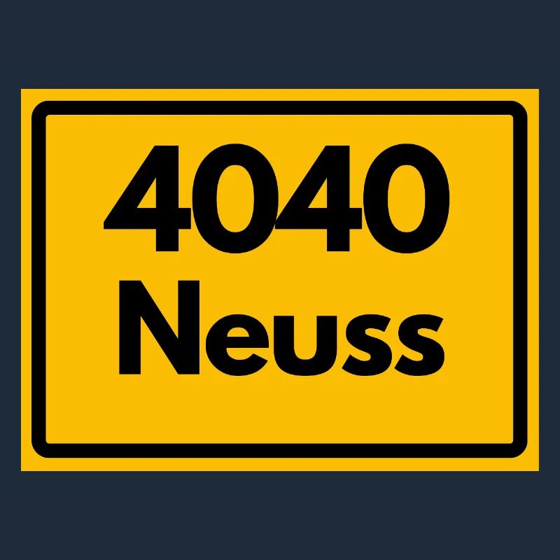 ANCIEN CODE POSTAL RÉTRO 4040 CITY NEUSS