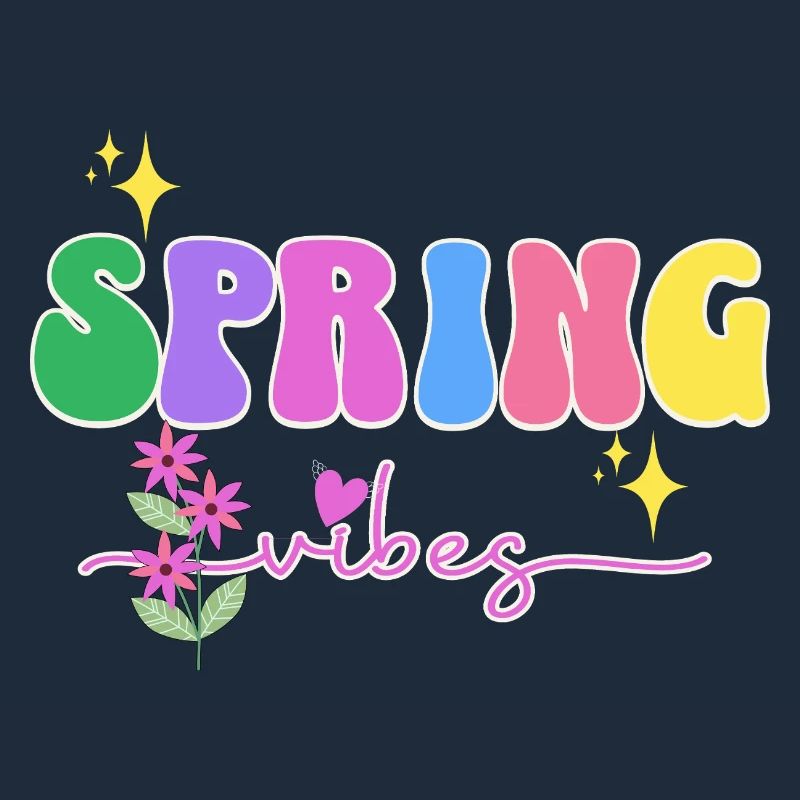 Spring Vibes: Colorful Blossoms, Spring