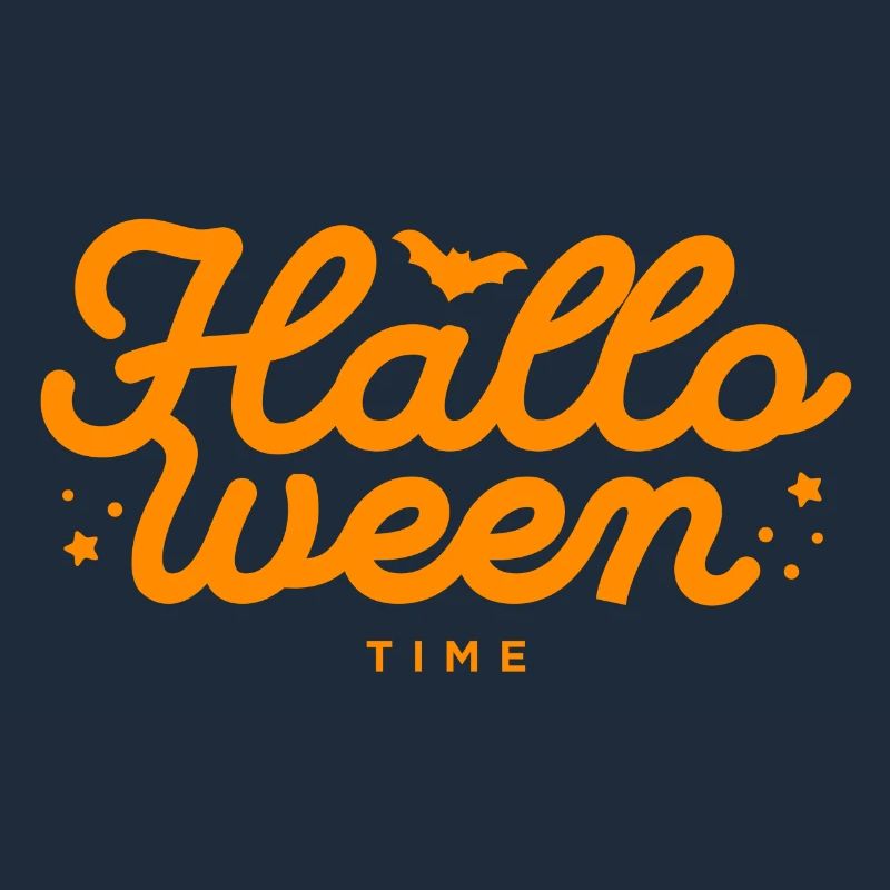 Conception de typographie de couronne d’Halloween