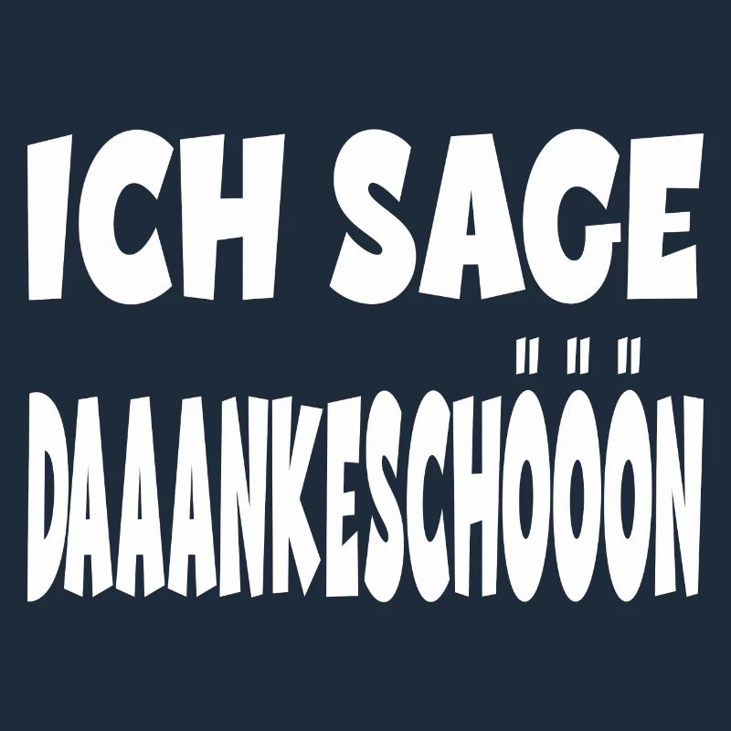 Ich sage Dankeschön für einen Kollege oder