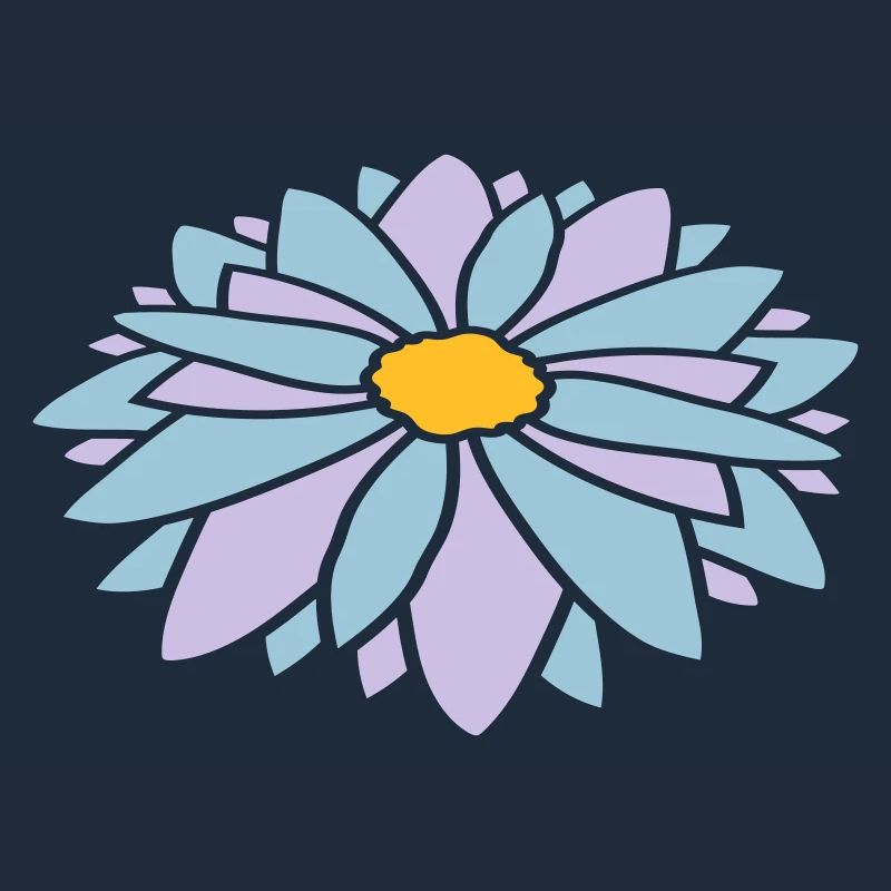 Bunte Hübsche Blume Design