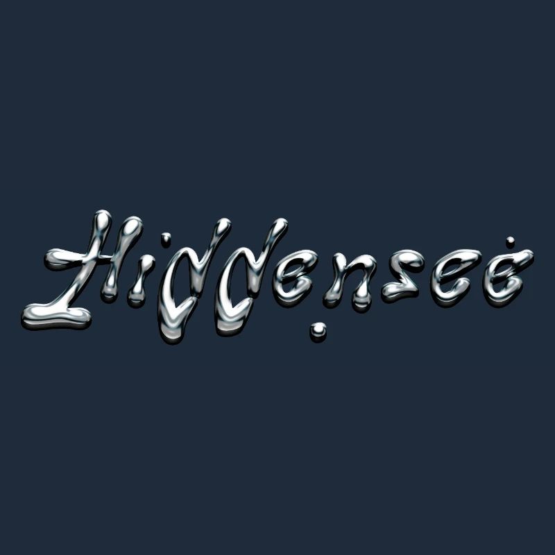 Lettrage chromé Hiddensee