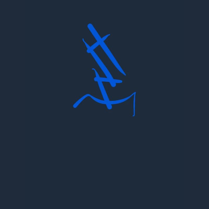 Buchstabe E in Blitzform