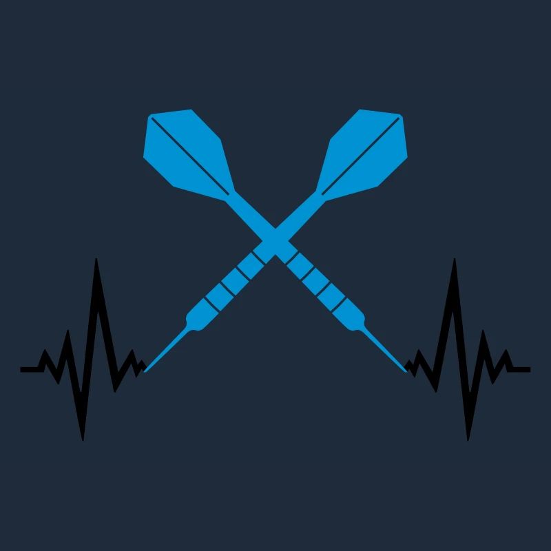cool logo frequenz herzschlag puls text spielen da