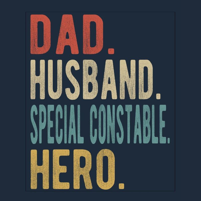 Besonderer Polizist Papa Ehemann Held
