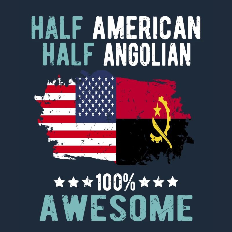 Half American Half Angolier