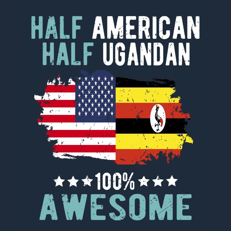 Half American Half Ugandan