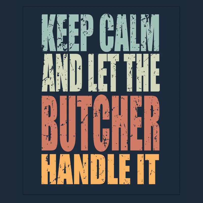 Keep Calm Metzger Spruch Metzger Geschenk