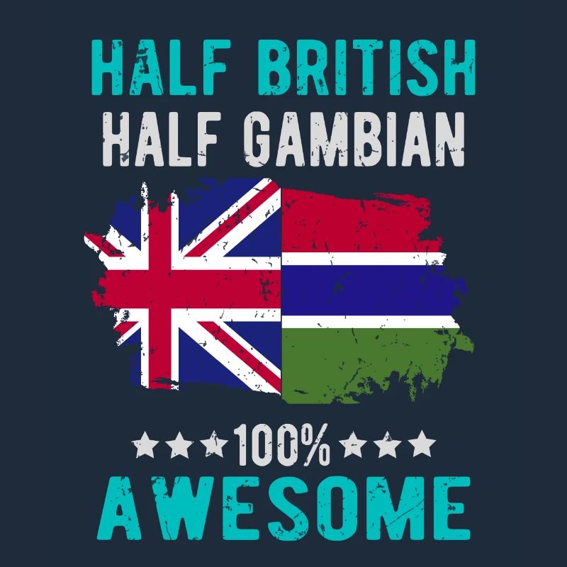 Half British Half Gambian