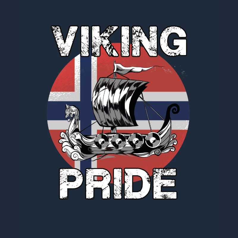Wikinger Stolz Norwegen Norweger Boot
