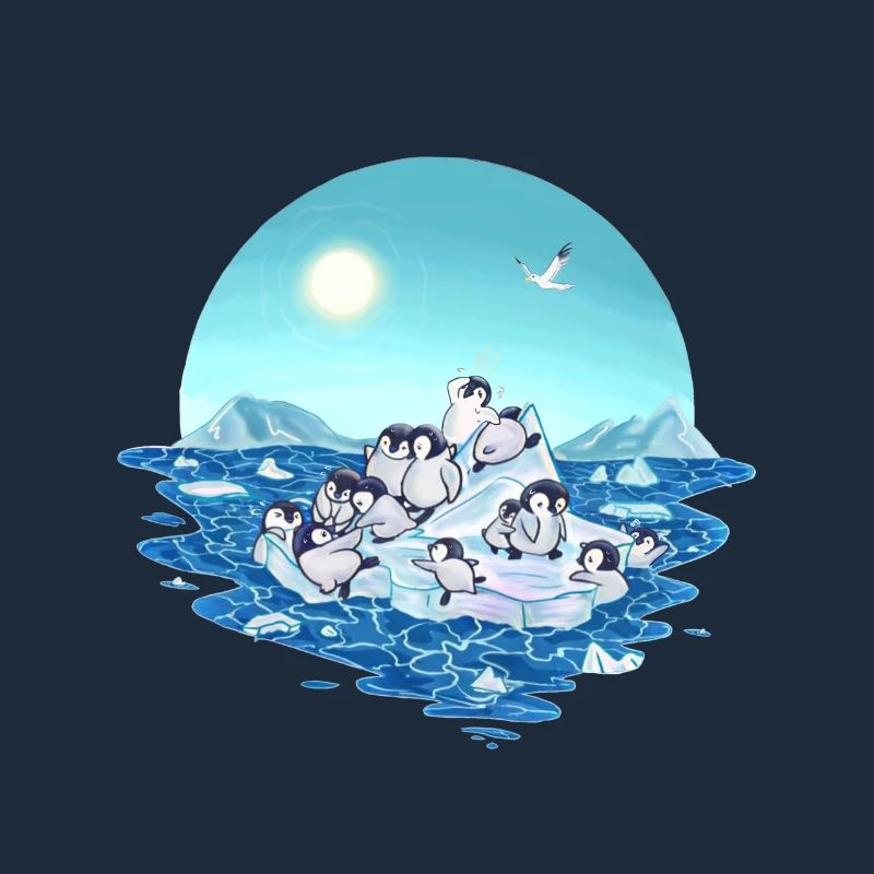 Climate Change Global Warming Penguins Gift